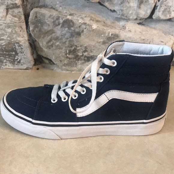 mens navy old skool vans